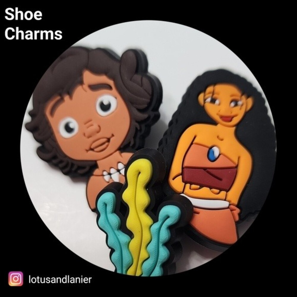 Shoe Charms"Moana" Charms Set of 3
